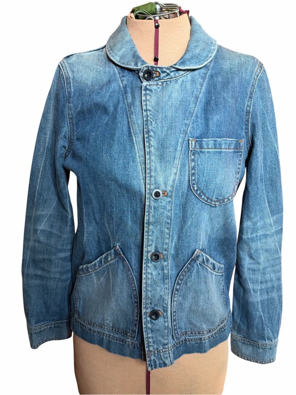 Madewell Light Blue Denim Barn style Jacket